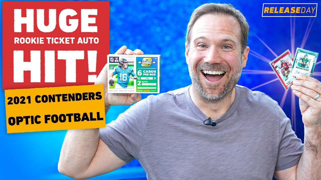 HUGE Rookie QB Auto Card! 🔥Breaking 2021 Contenders Optic Football 🏈