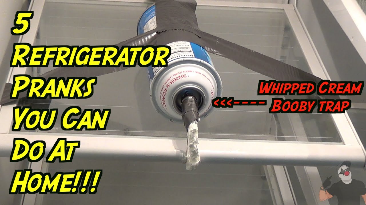 5 Refrigerator Pranks You Can Do At Home - HOW TO PRANK (Evil Booby Traps) | Nextraker