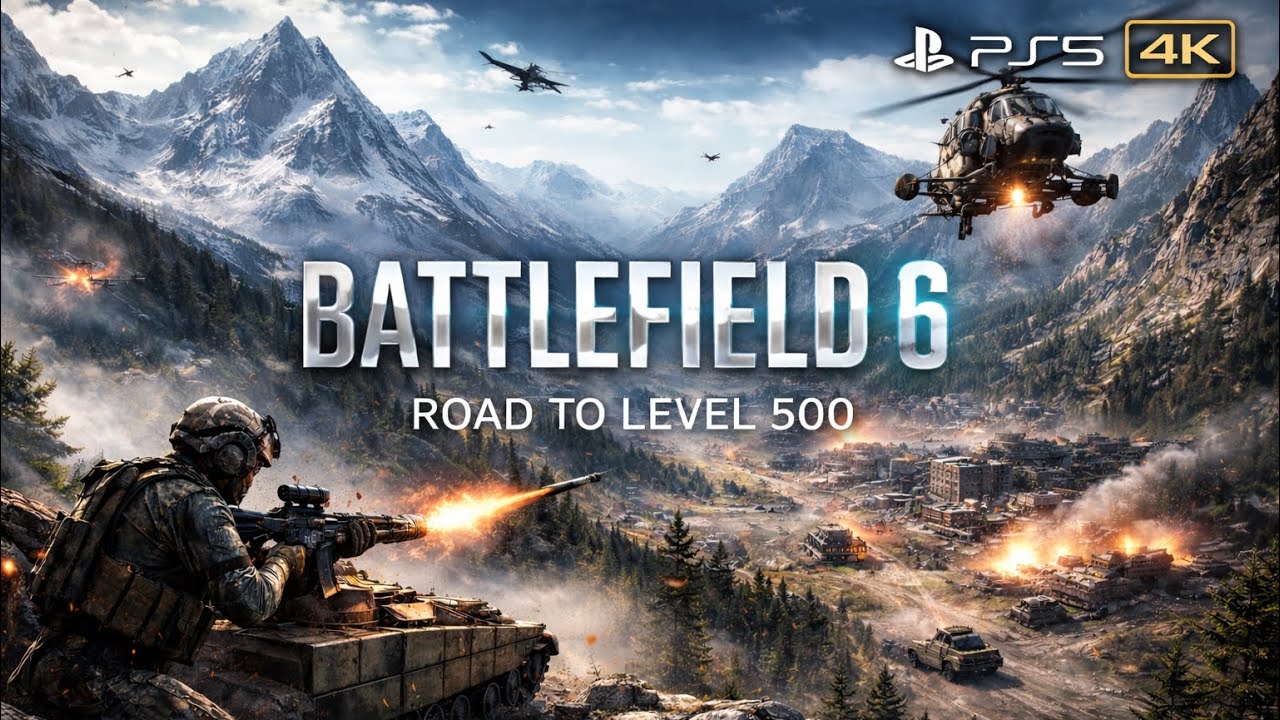 Battlefield 6 auf PEAK eskaliert 💥 | Road to Level 500 | PS5 4K