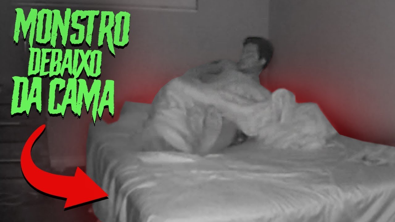 MONSTRO EMBAIXO DA CAMA! 💀* trollagem *