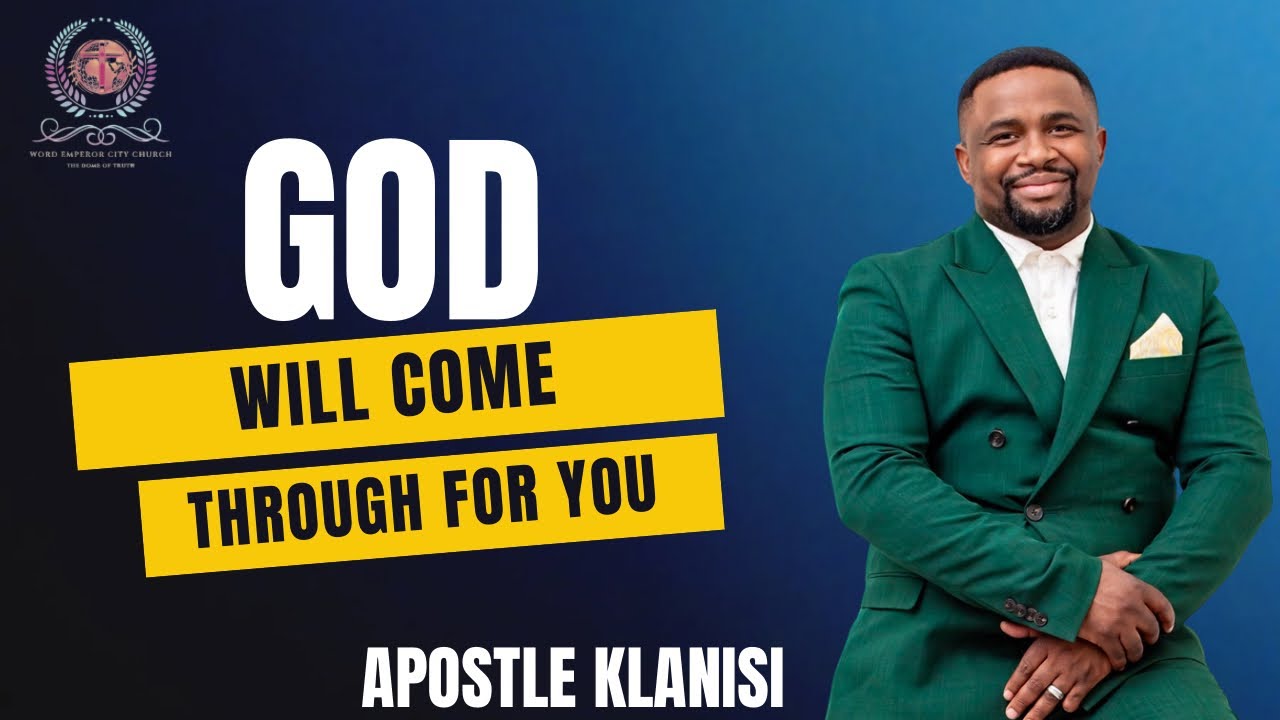 God will come through for you