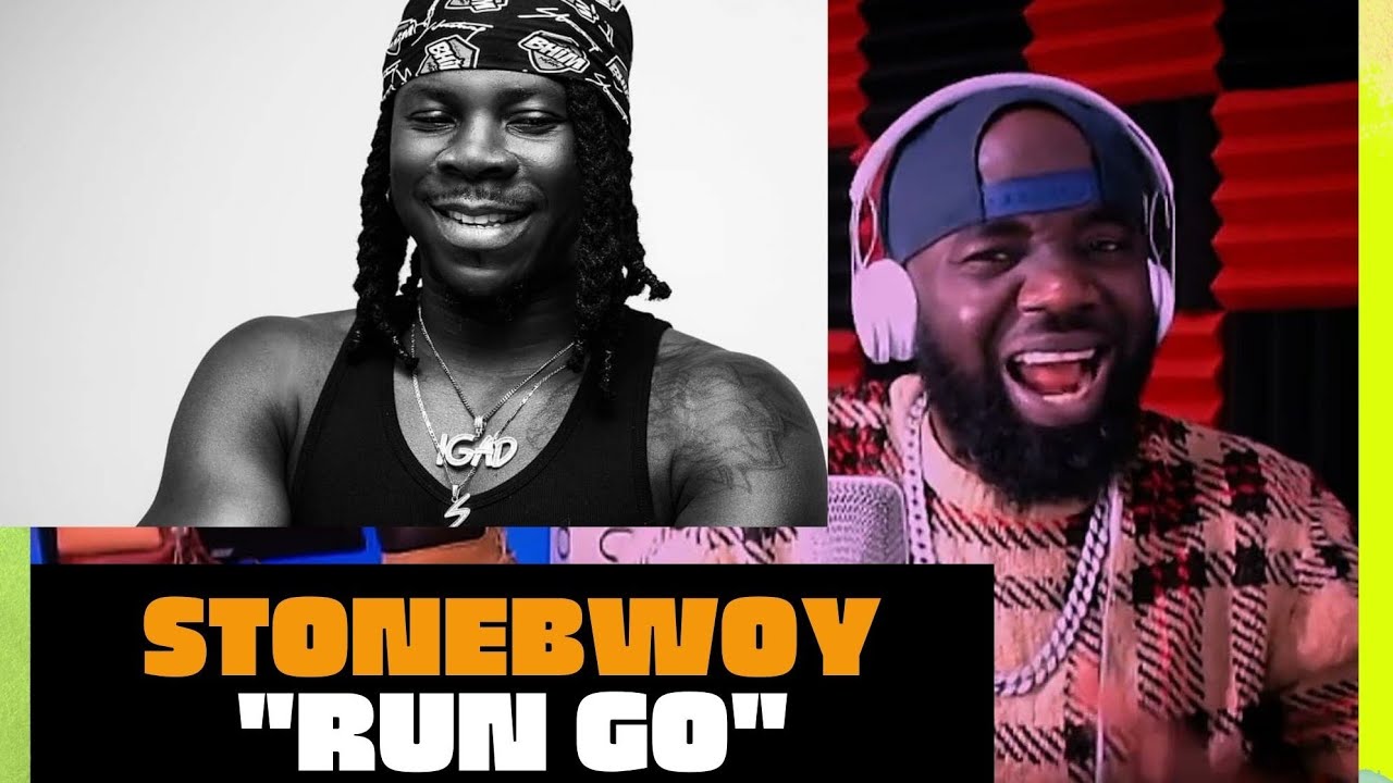Stonebwoy - Run Go (official video) || Reaction video!!