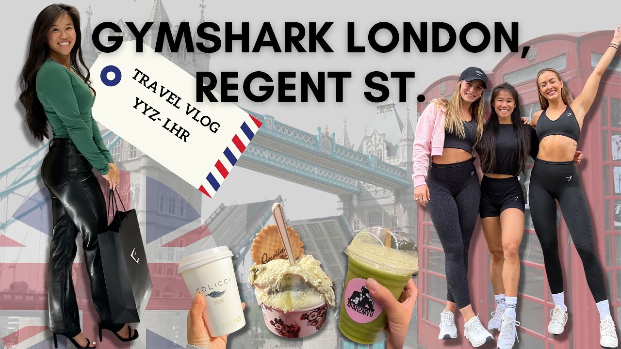 GYMSHARK STORE OPENING: LONDON VLOG