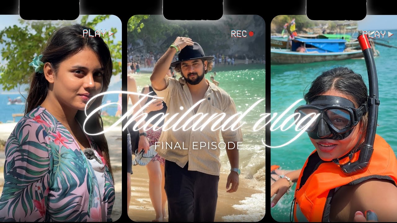 “ഇവിടെ അവസാനിക്കുന്നില്ല!“🏝️🛥️ | Thailand Vlog | Final Episode | @Jasmin Jaffar