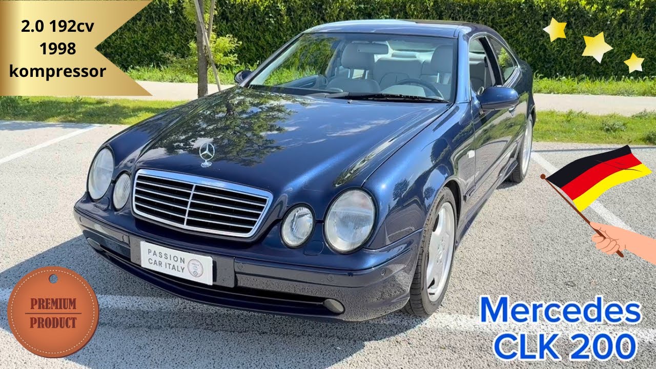 CLK, stile e classe da vendere! 🙌🏻🥰✨ Recensione Mercedes Benz CLK 200 Kompressor 2.0 192cv - 1998 🇩🇪