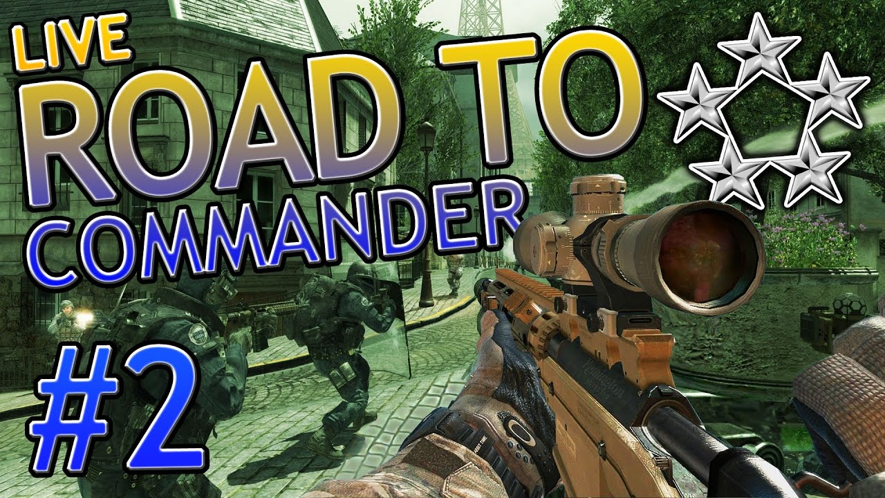 MW3 Live Road To Commander w/ Trout #2