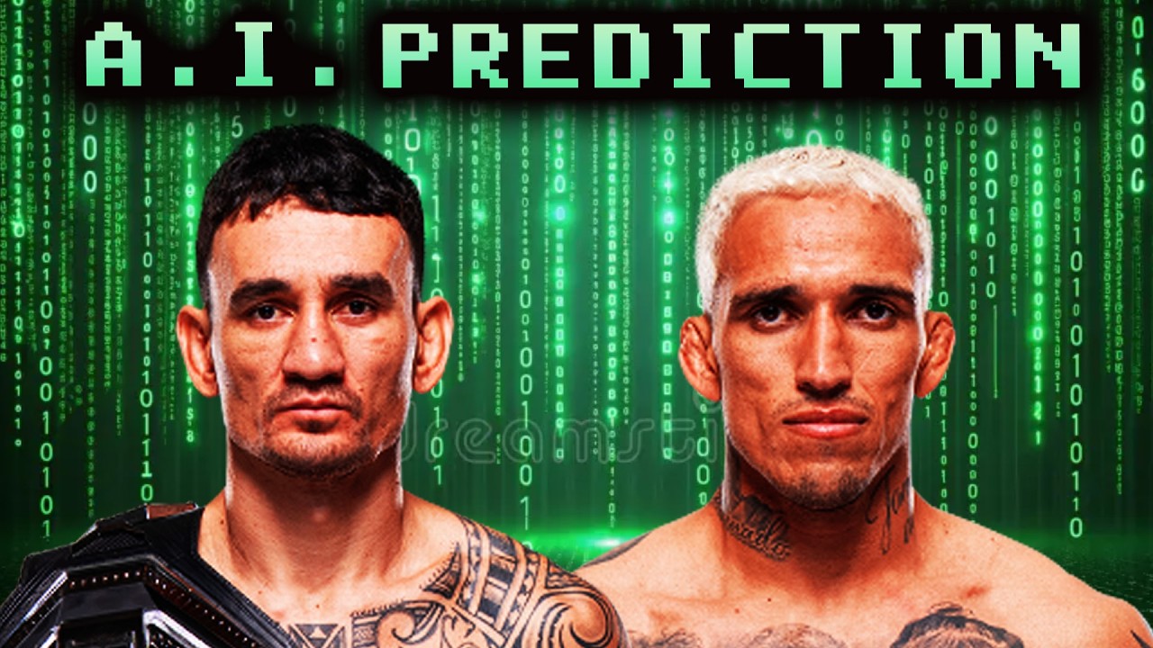 Using A.I. to PREDICT Max Holloway vs. Charles Oliveira BMF Title Fight