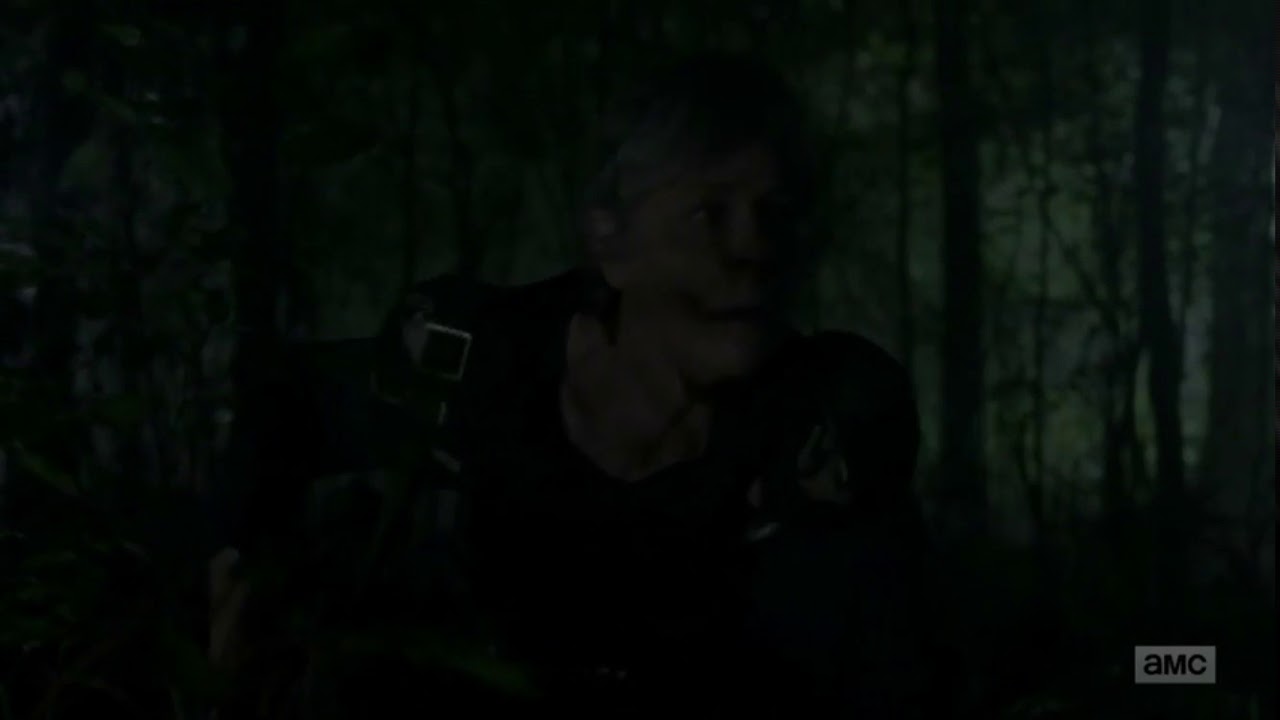 TWD 8x14 Carol saves Henry from walkers