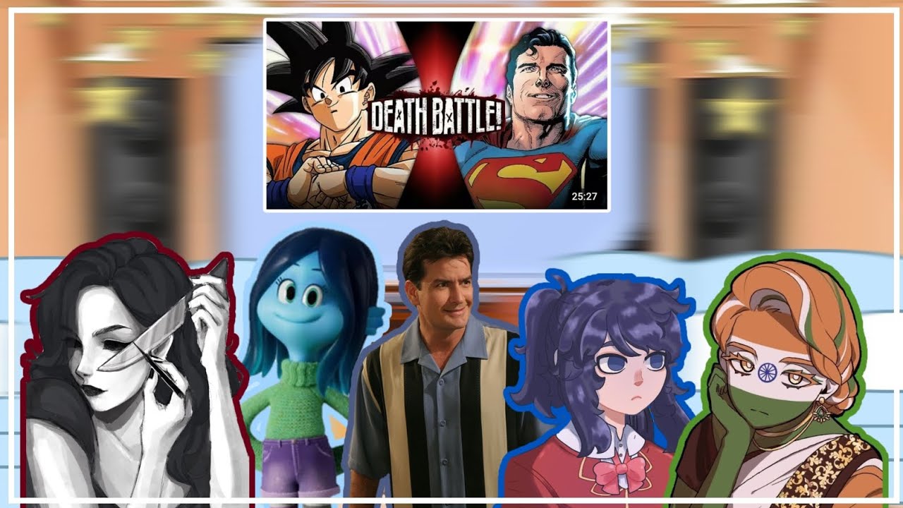 •~Fandom Heroes reagindo a Goku vs Superman~•[🇧🇷|🇺🇸|🇲🇽]{Remake}|⚠️ALERTA DE BUGS NOS TEXTOS⚠️|
