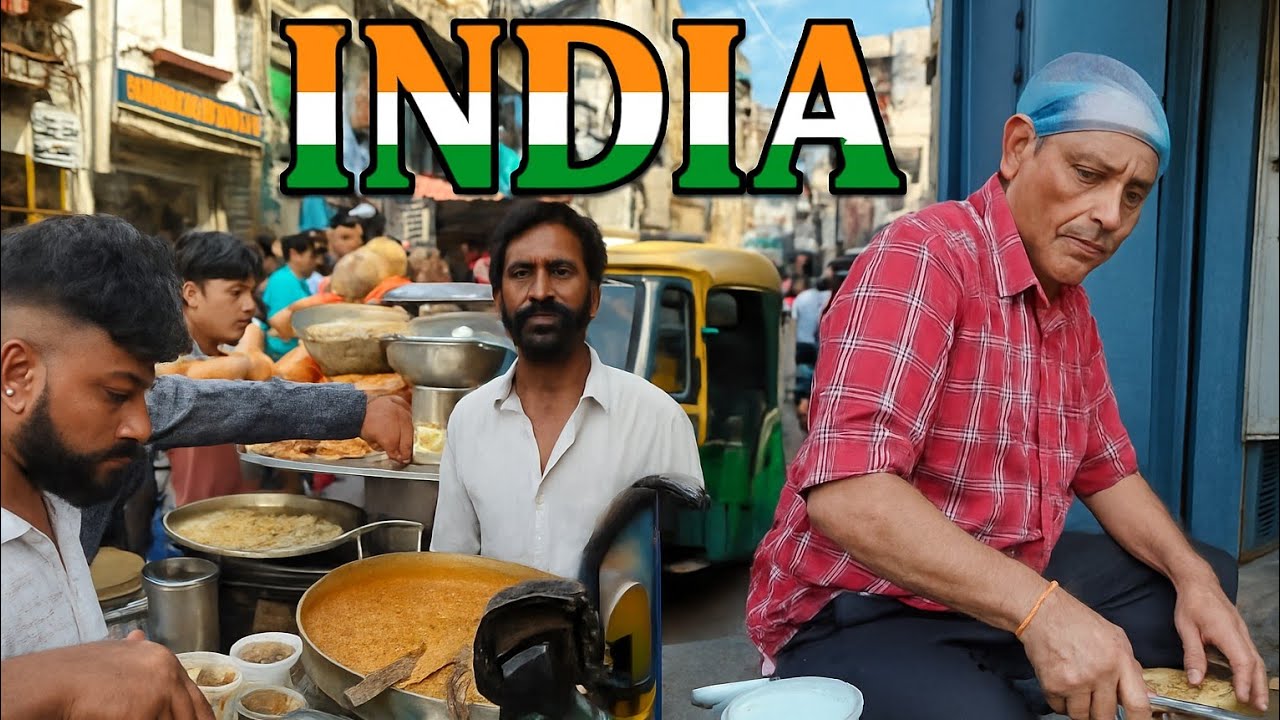 🇮🇳 CRAZY streets in INDIA | Chandni Chowk Bazaar