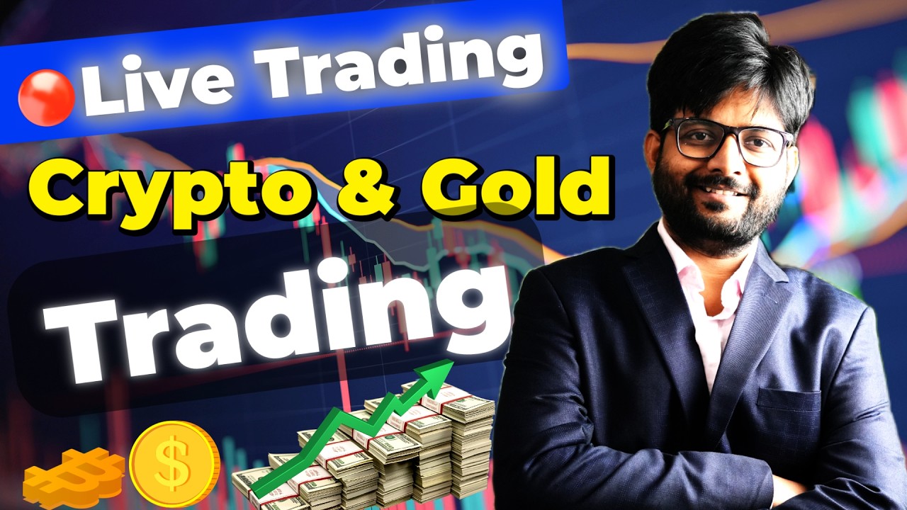 Bitcoin LIVE 🚀 BTC ETH SOL Analysis | Crypto Market News & Intraday Trading Setup
