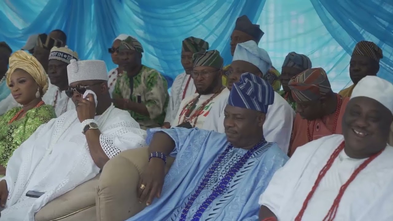 CORONATION & INSTALLATION OF CHIEF OLUWASEGUN E. ADESHINA ADEBISI.