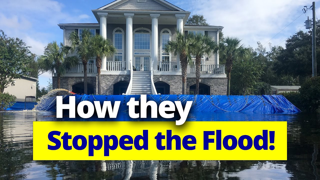 How Geodesign Flood Barriers Kept These Homes Dry During Hurricane Florence’s Flooding