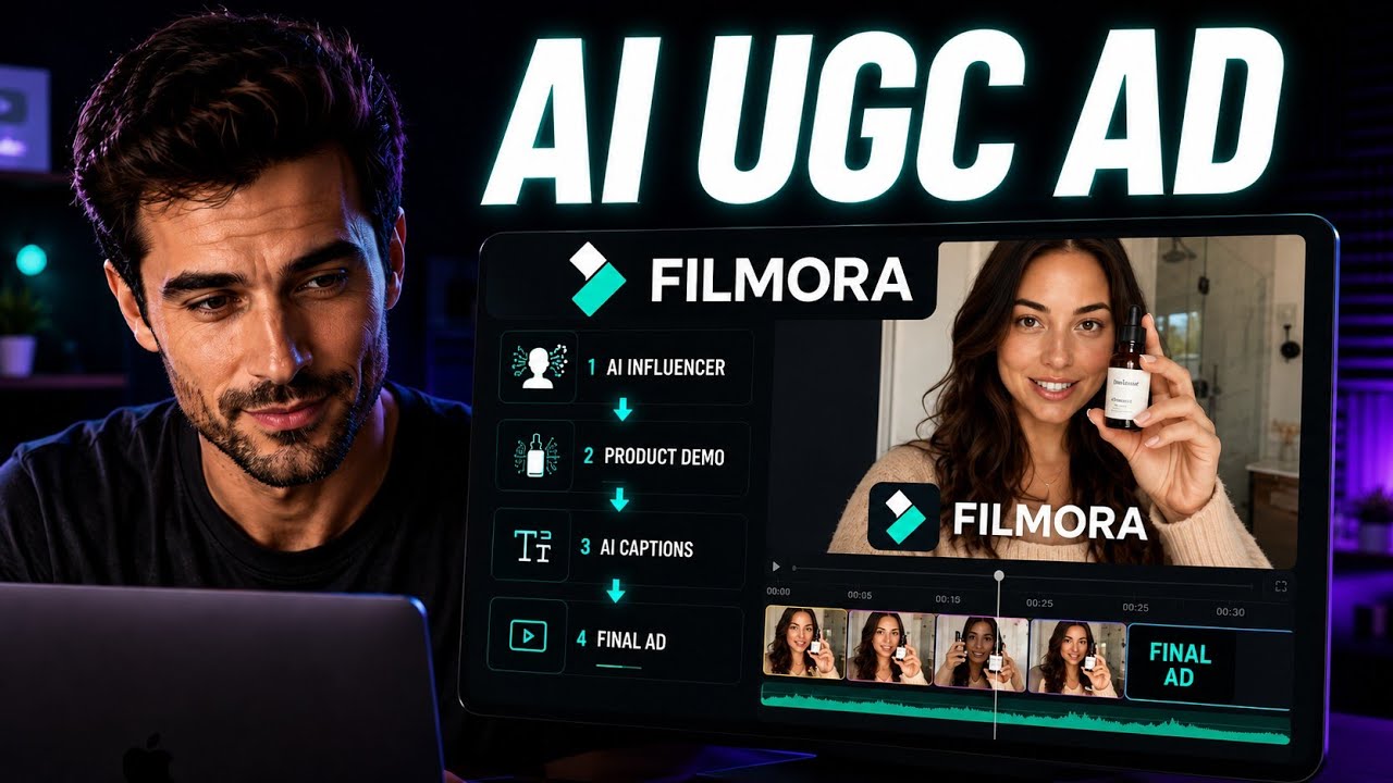 How to Create AI UGC Ads Using Al Influencers (Full Workflow)