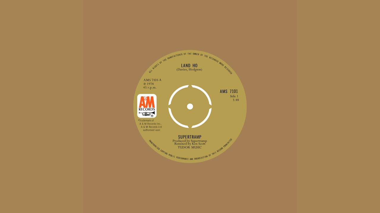 Supertramp - Land Ho (Original Single Mix)