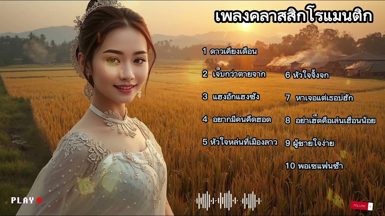 คอลเลกชันคลาสสิกที่ดีที่สุดตลอดกาล สไตล์โรแมนติกและหวานหวานในทศวรรษ 70-90 || COVER SWEET THAILAND