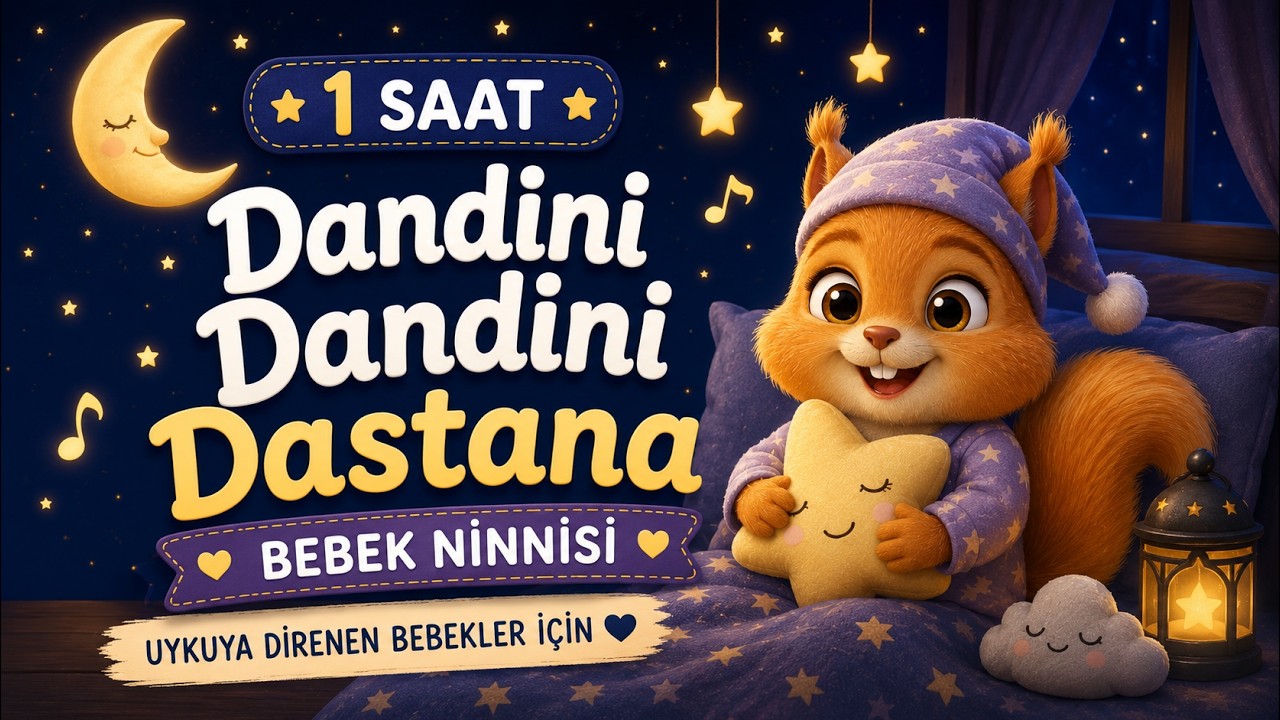 Dandini Dandini Dastana - Çocuklar İçin Ninni ✨  Rahatlatıcı Uyku Müziği & Ninni