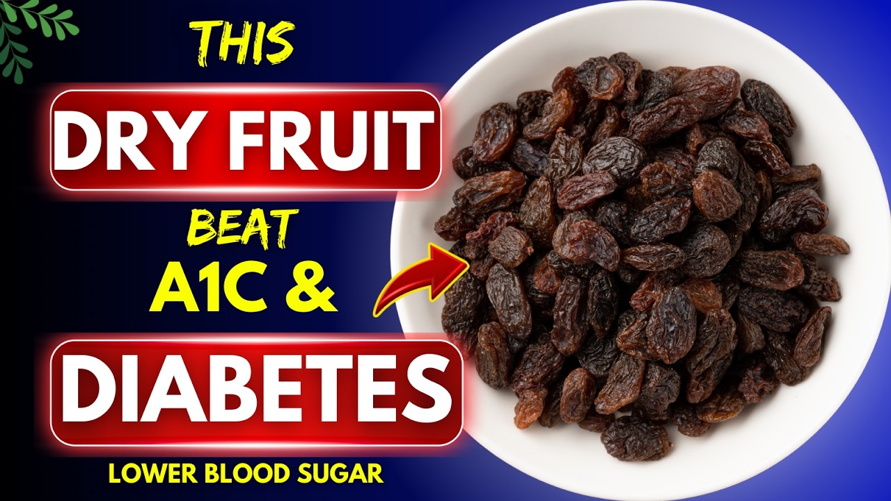 Top 3 Best Dry Fruits Diabetics Should Eat at NIGHT! (Lower Blood Sugar)