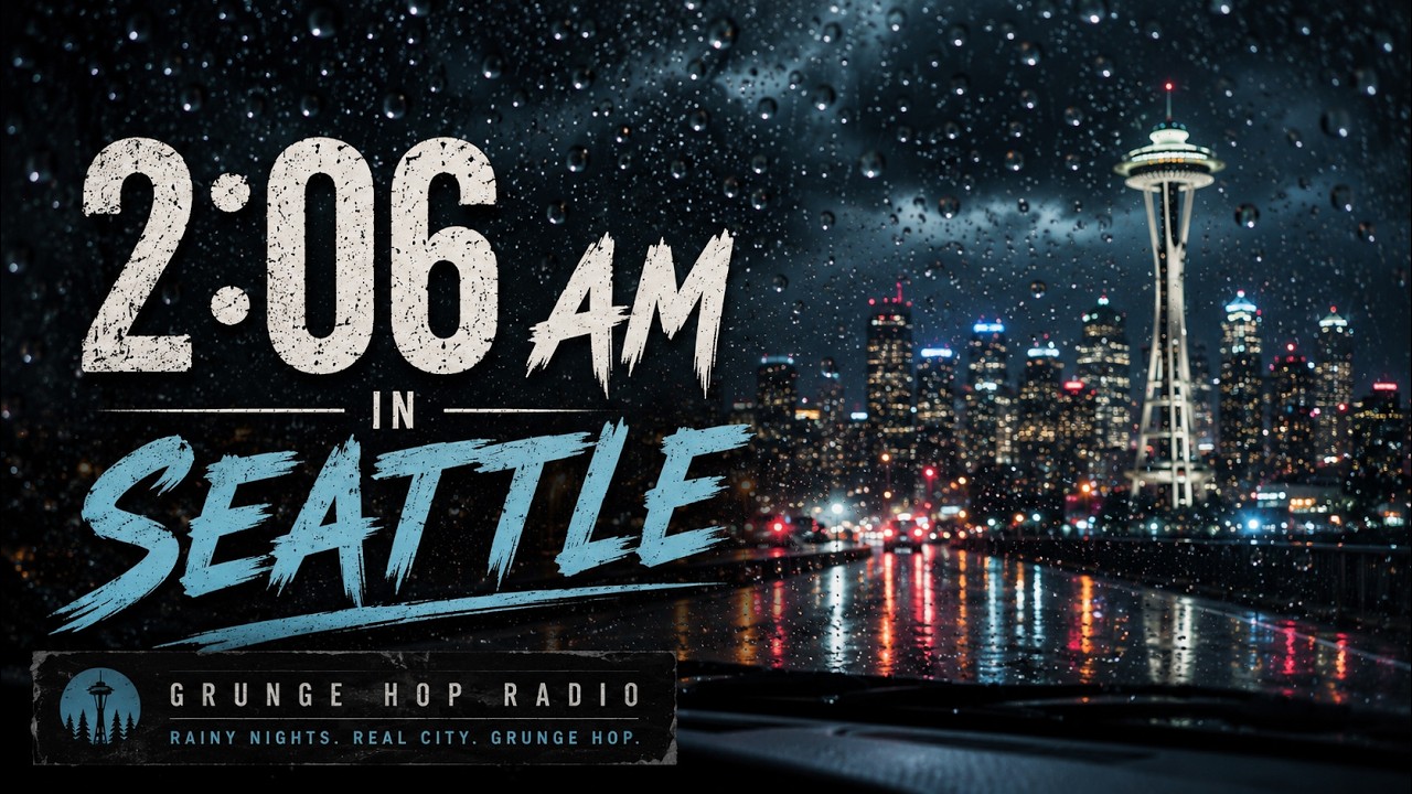 2:06 AM in Seattle 🌧️ | Grunge Hop Radio | West Coast Chill Hop