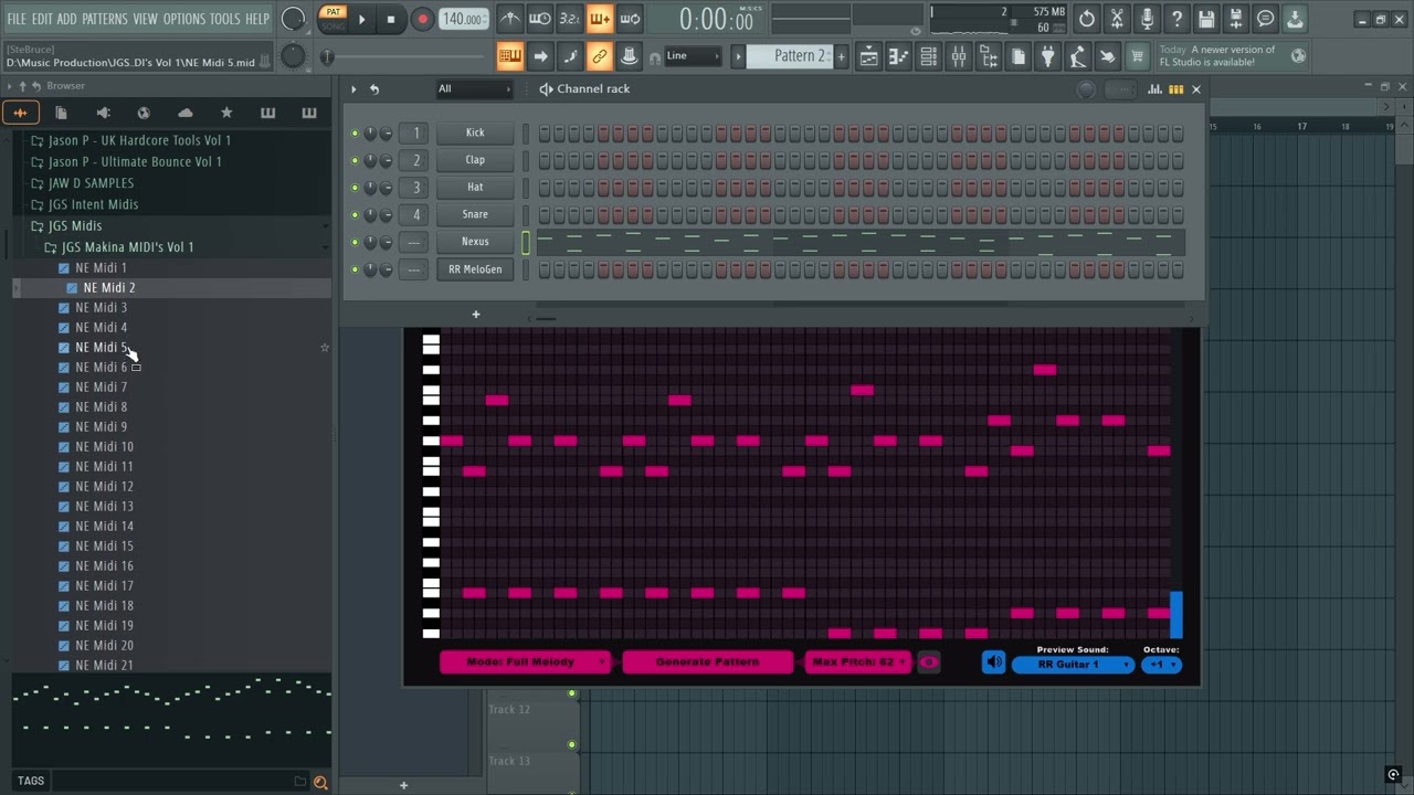 MeloGen Tips | MIDI import