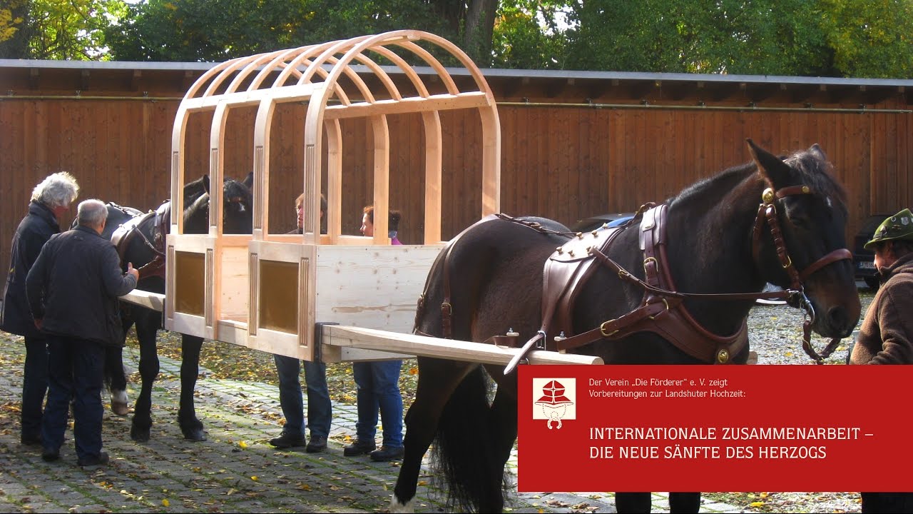 Internationale Zusammenarbeit - Die neue Sänfte des Herzogs