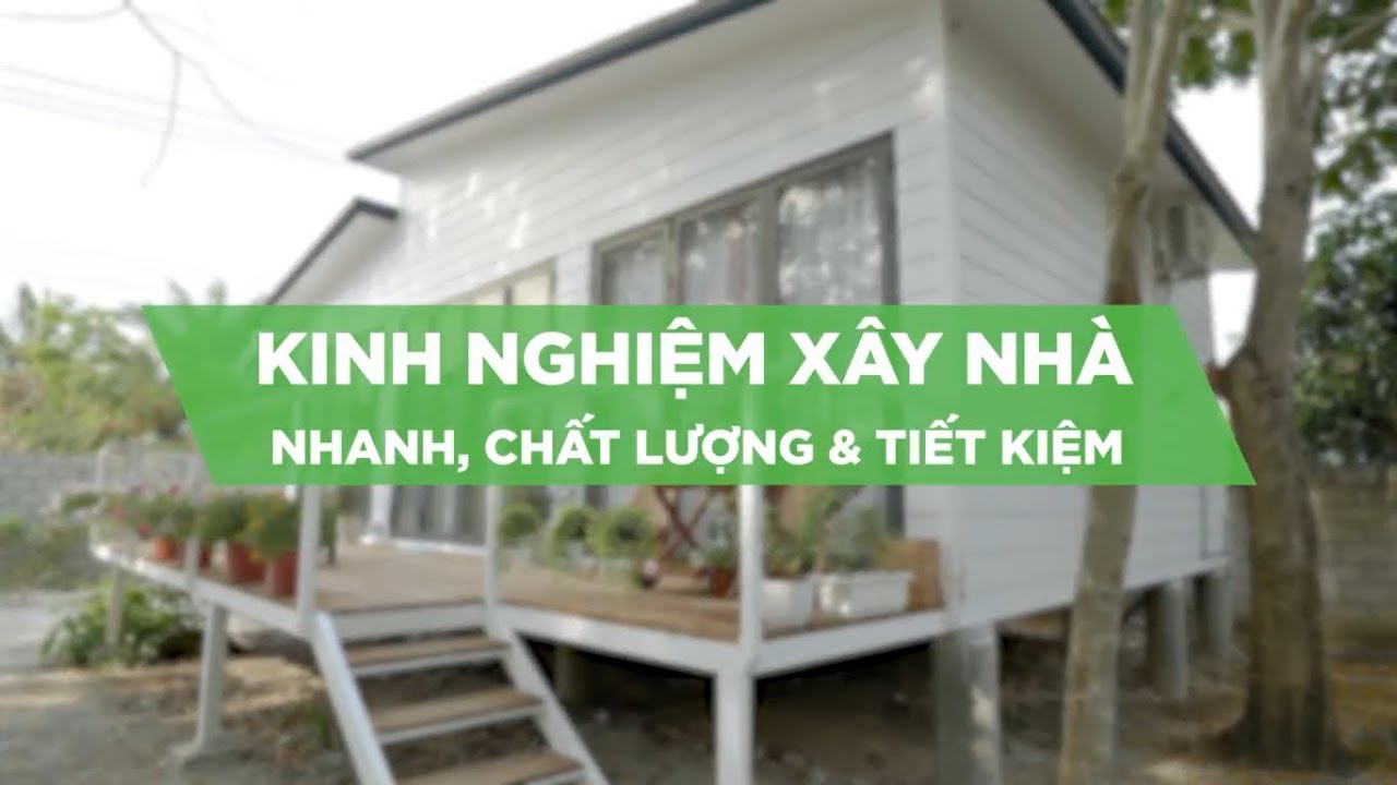 Nhà lắp ghép 60m2 chỉ với 350 triệu - giải pháp từ tấm xi măng DURAflex 2X