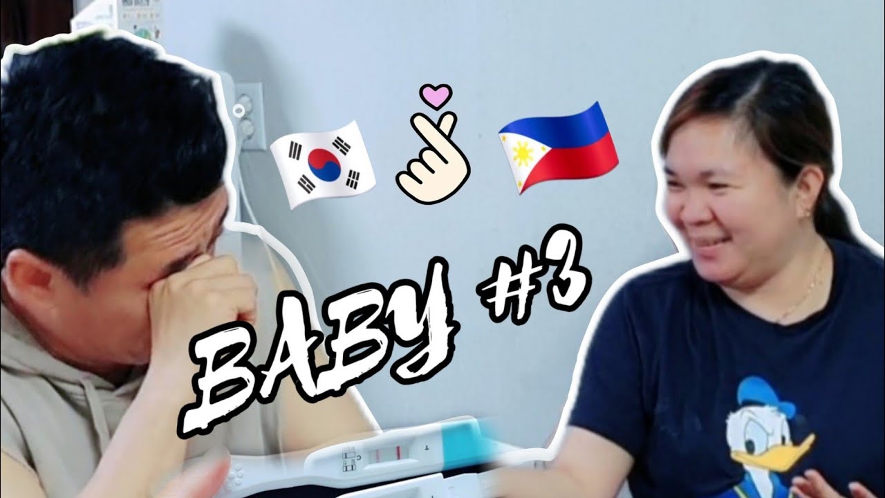 TELLING MY HUSBAND I'M PREGNANT | BABY #3 | Lucky doyun channel | korean-filipino family