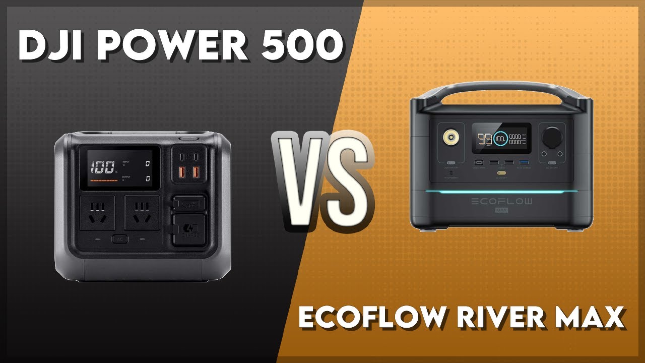 DJI Power 500 vs EcoFlow River Max Technical Comparison