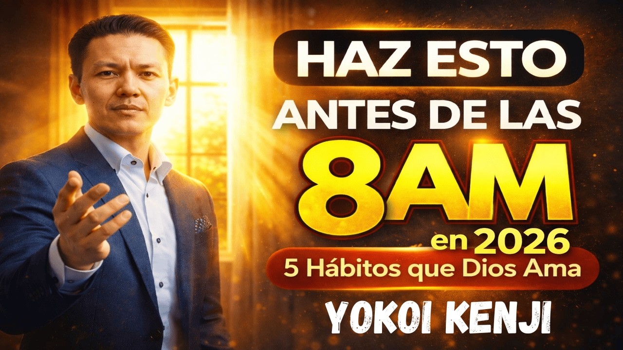 EMPIEZA 2026 CON DIOS 🙏 | 5 Hábitos Matutinos que Transformarán Tu Vida Este Año - Yokoi Kenji