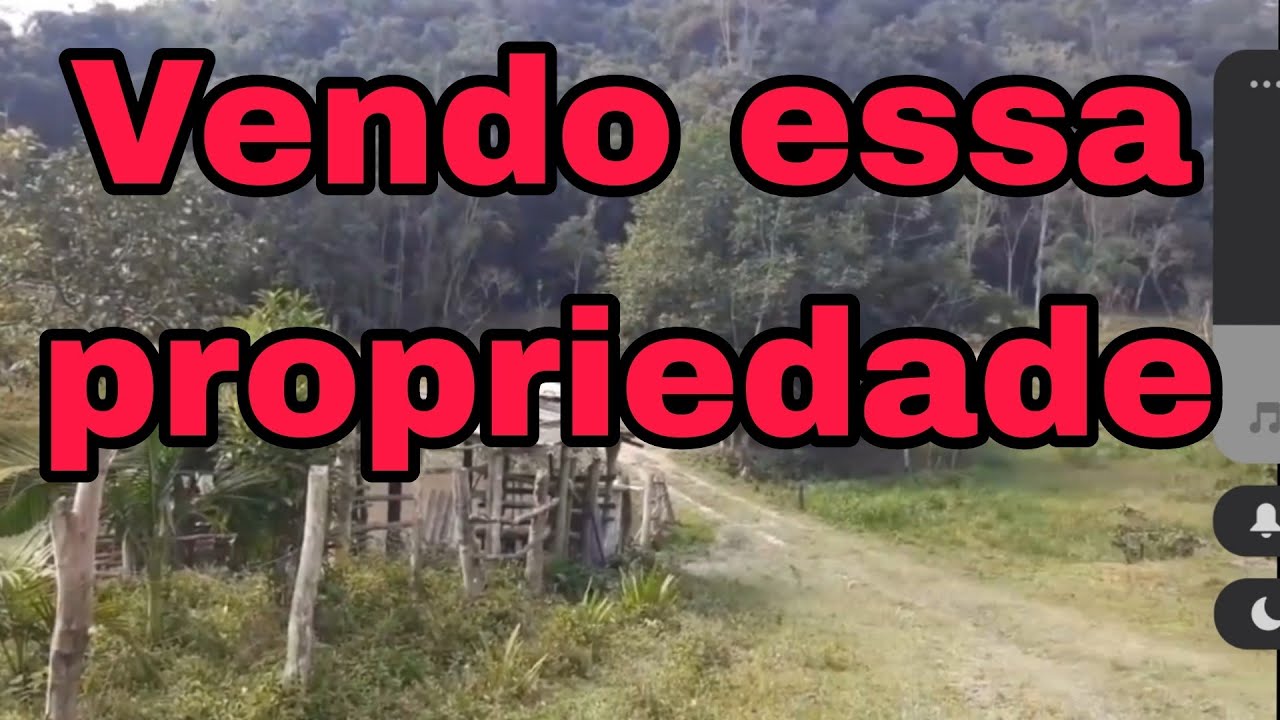 VENDO ESSA PROPRIEDADE,ela ainda está disponível.