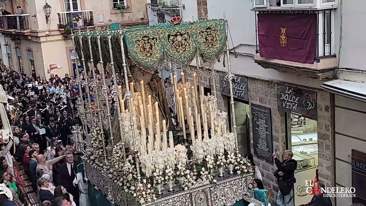 [4K] VIRGEN DEL PATROCINIO POR PELOTA | SEMANA SANTA 2025 CÁDIZ | BM ROSARIO DE EL CUERVO