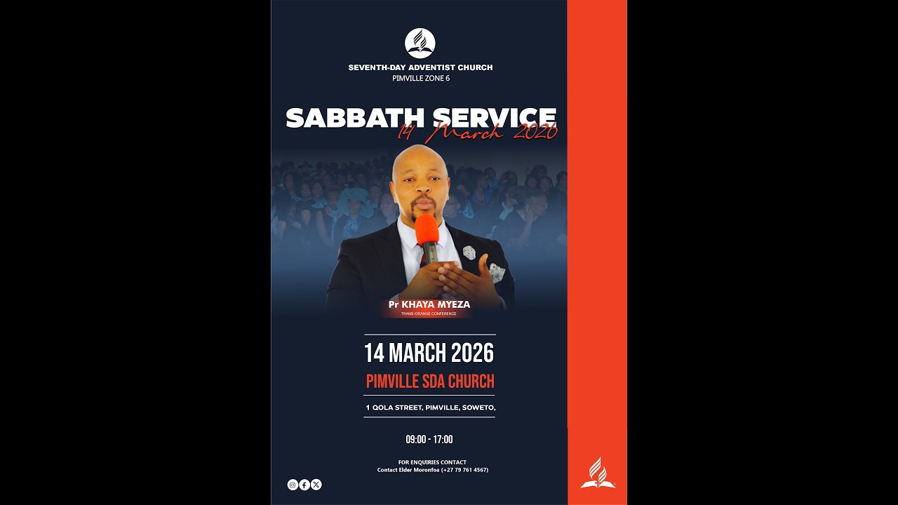 Sabbath Service || 14 March 2026