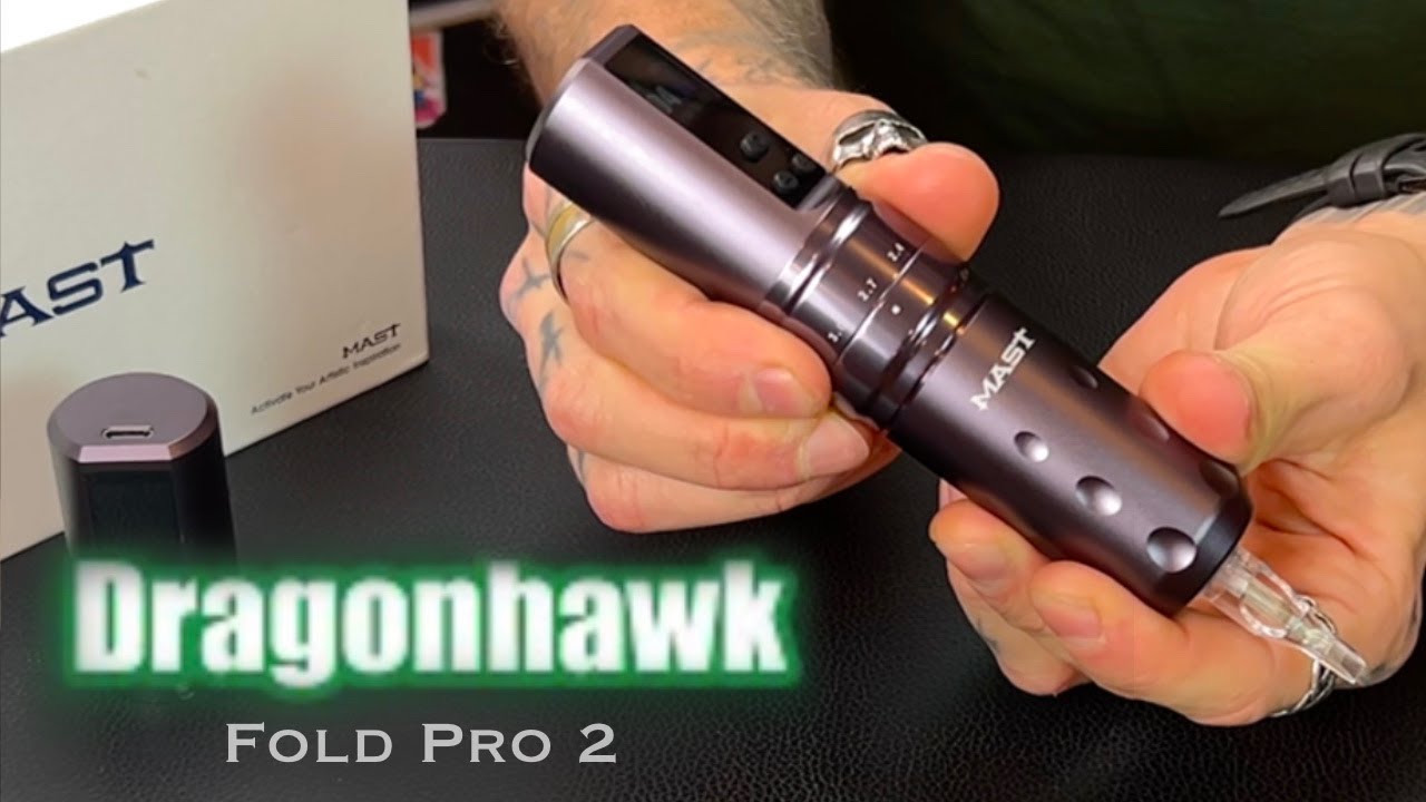 Dragonhawk Fold Pro 2 / Review / Tattoo machine