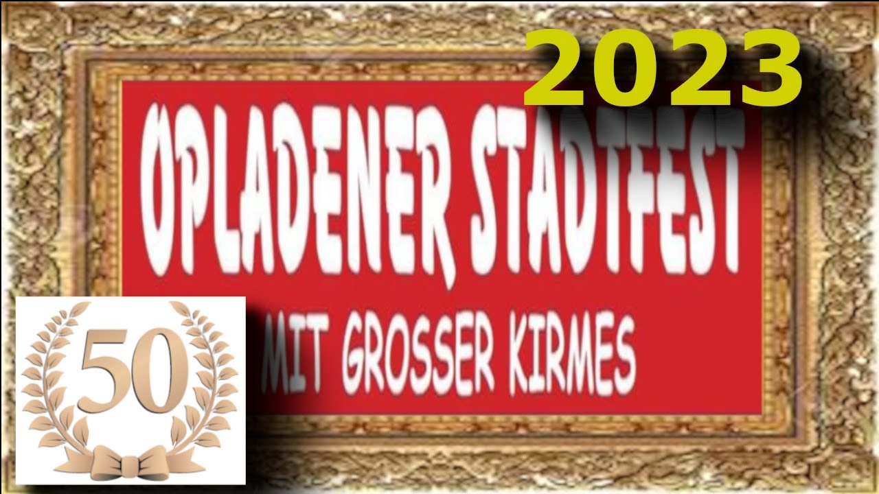 Rundgang beim 50.Opladener Stadtfest mit Kirmes | 2023