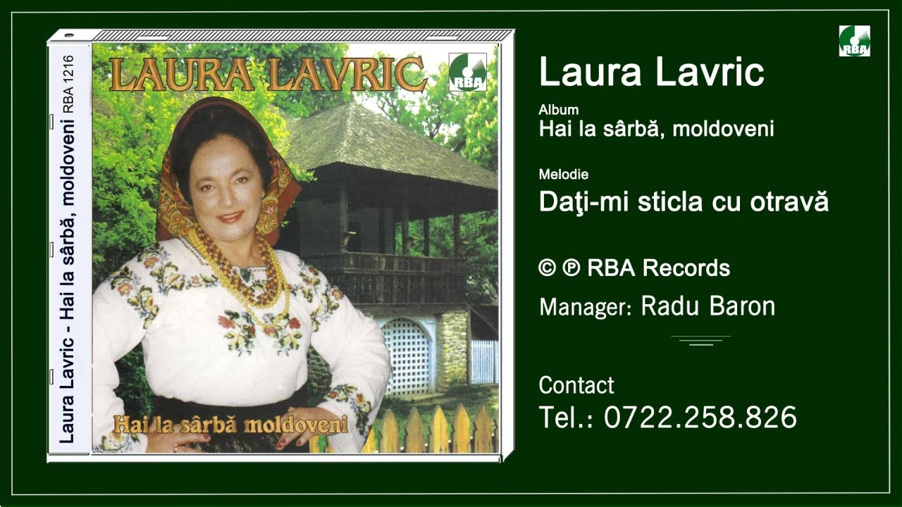 Laura Lavric -  Dati-mi sticla cu otrava