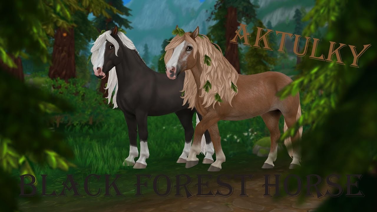 Aktulky #2 Black Forest Horse