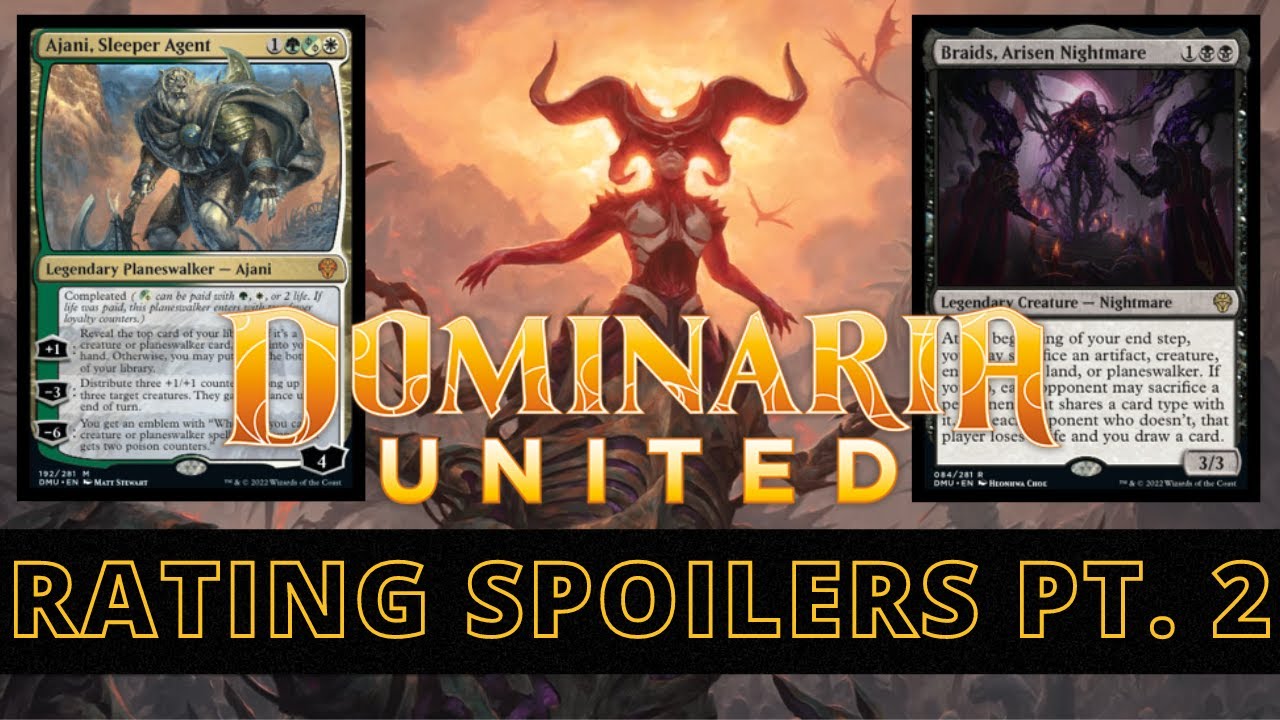 DOMINARIA UNITED SPOILERS RATED PT. 2 | MTG | Magic The Gathering Dominaria United Card Spoilers