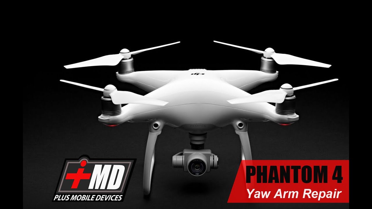 Ремонт подвеса DJI Phantom 4 (замена рычага рыскания)