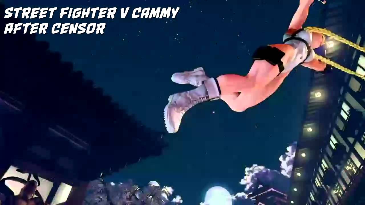 Street Fighter V Cammy Censored