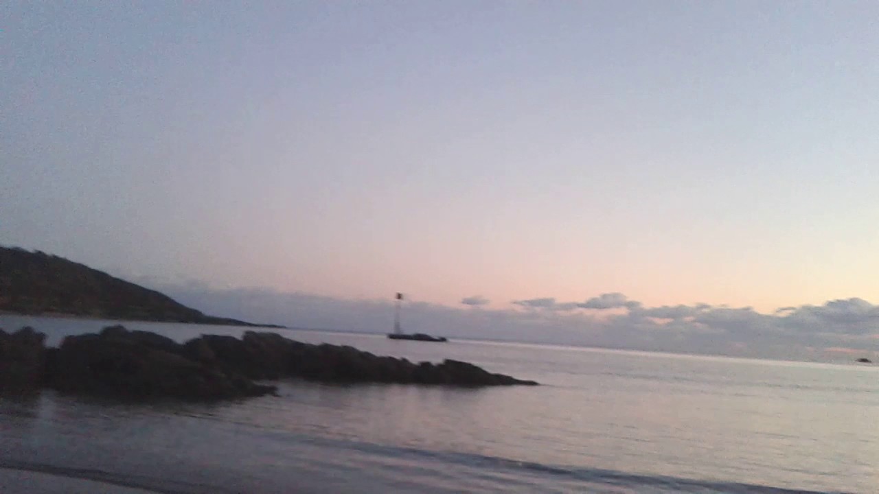 Evening at North Sands, Salcombe.