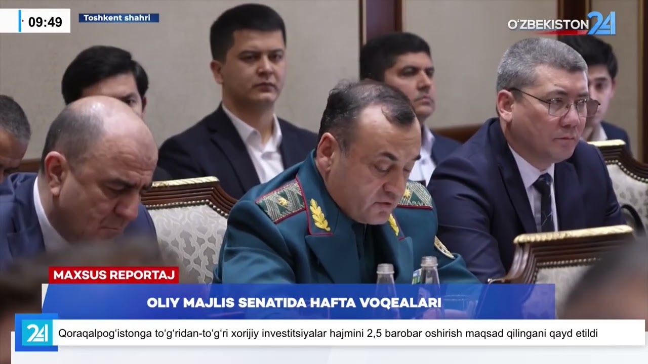 Oliy Majlis Senatida hafta voqealari I Maxsus reportaj (24.02.2026)