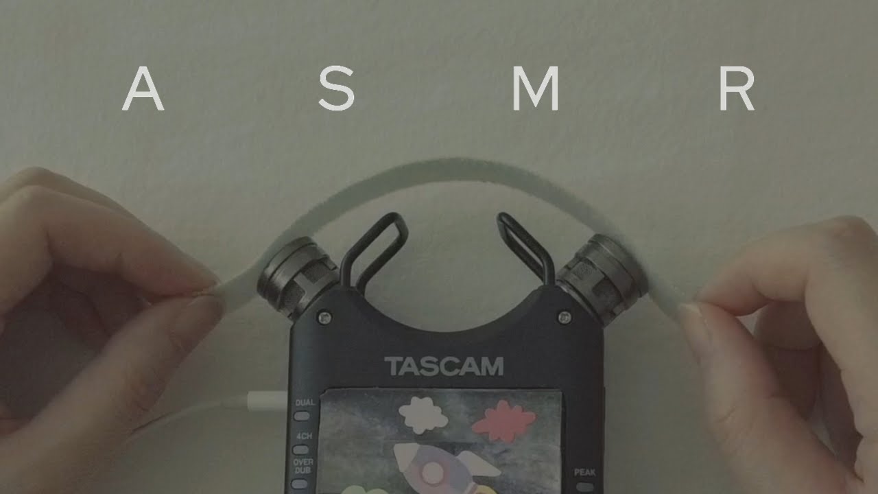 어설프지만 이상하게 졸린 타스캠 ASMR | 두드리기, 쓰다듬기 등 다양한 트리거)