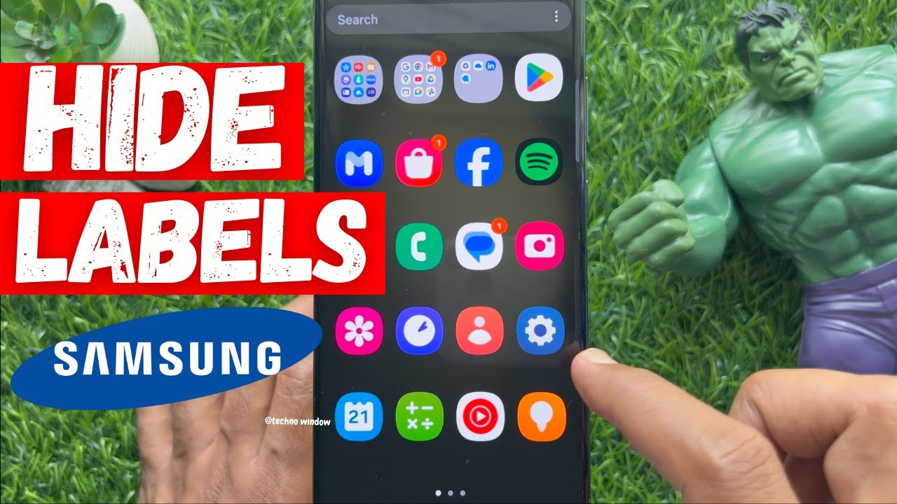 How to Hide App Labels on Your Samsung Home Screen