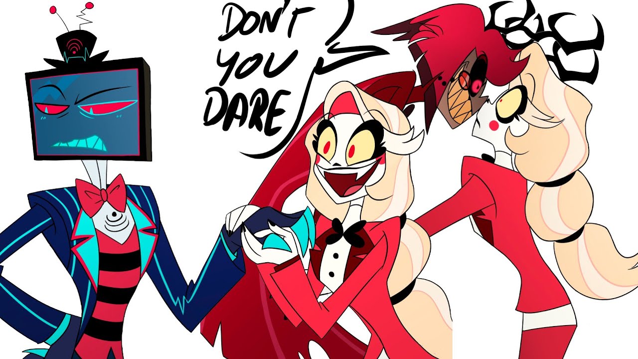 Valentine Celebration!❤️Alastor X Charlie X Vox😳❤️🎊 Hazbin Hotel Season 2 Comic Dub😈