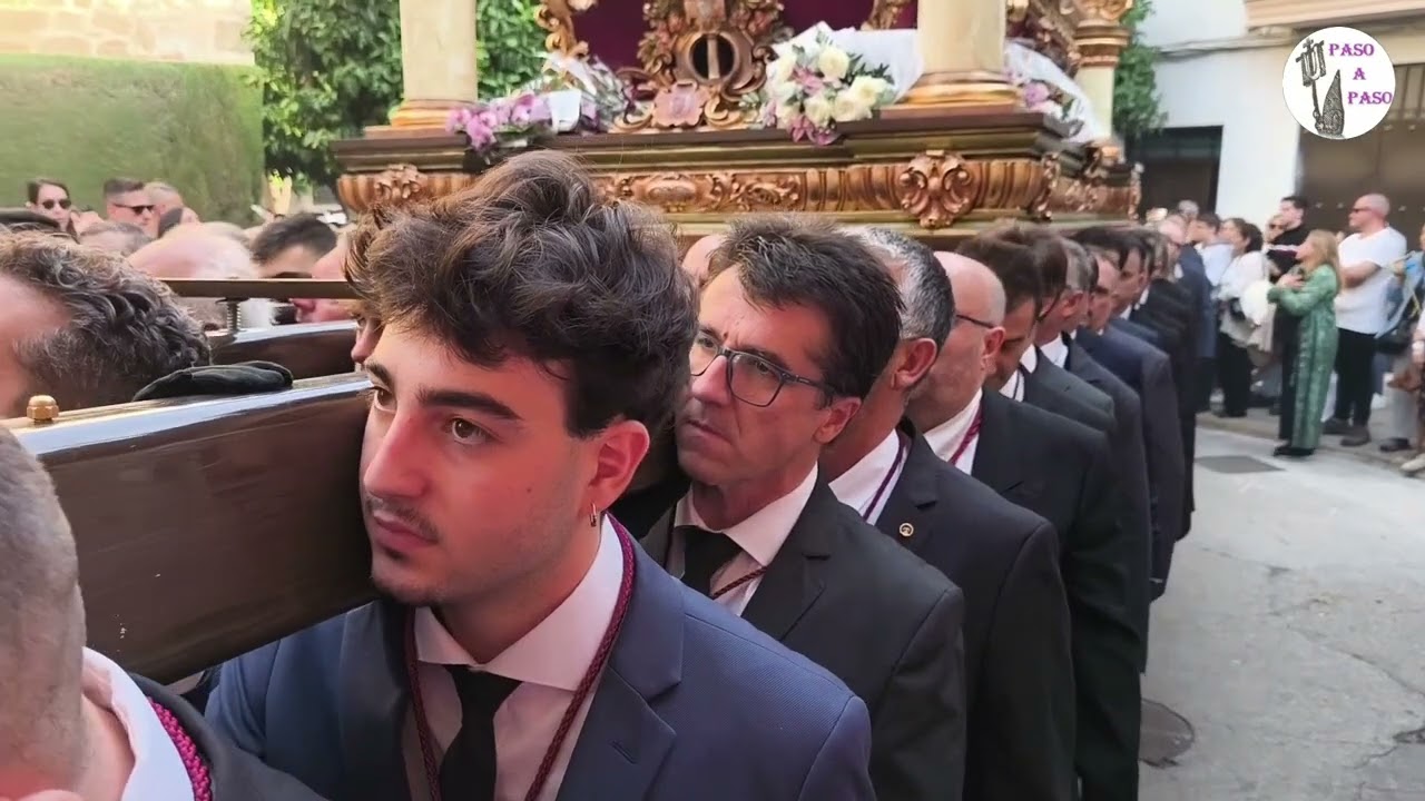 Procesión extraordinaria Cofradía de Nuestro Señor en la Columna (Francisco Palma Burgos) de Úbeda. 