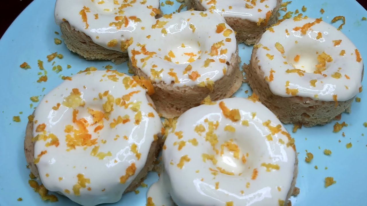 Donuts Carrot Cake o Rosquillas de Tarta de zanahoria en 4 minutos y ¡¡sin horno!!
