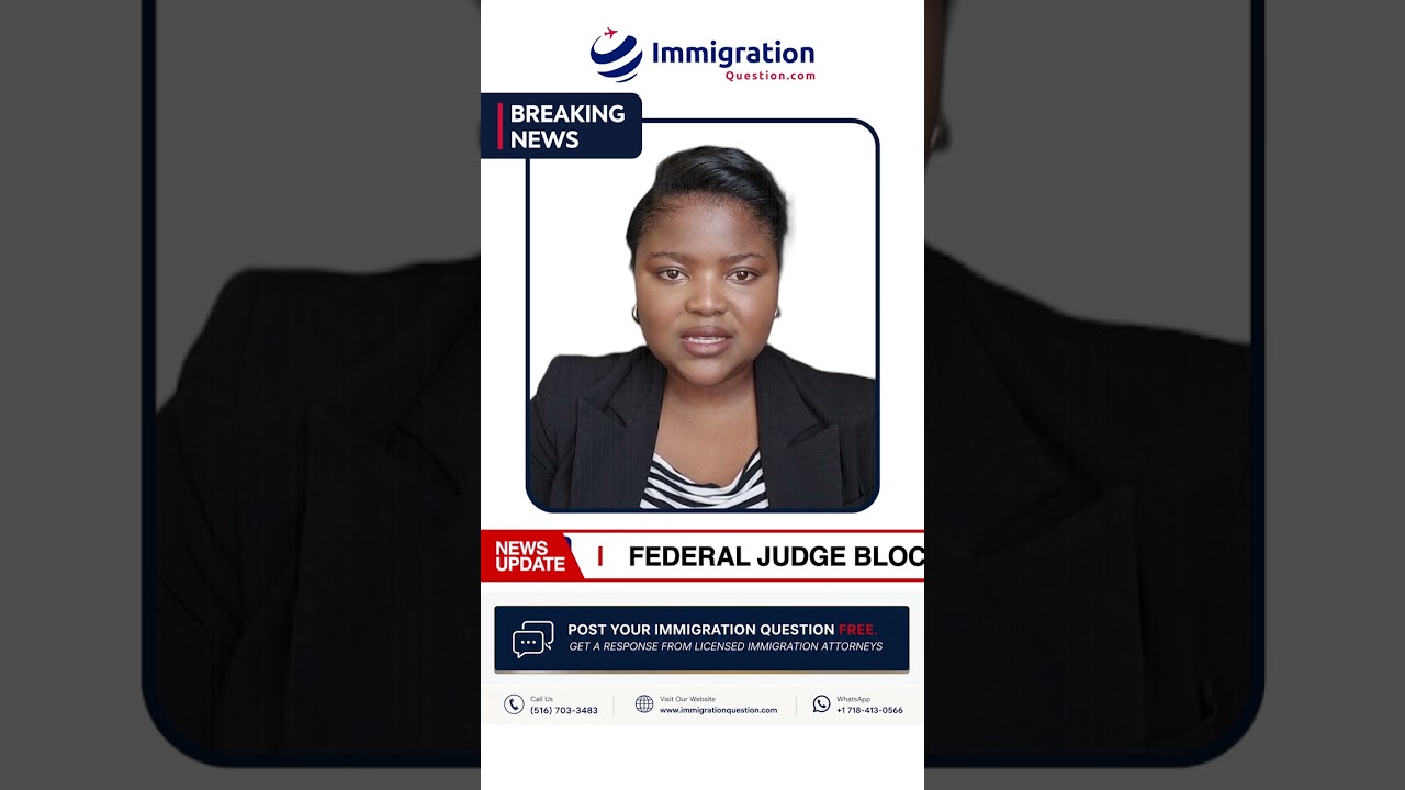 Federal Judge Blocks Trump&rsquo;s $100,000 H-1B Visa Fee