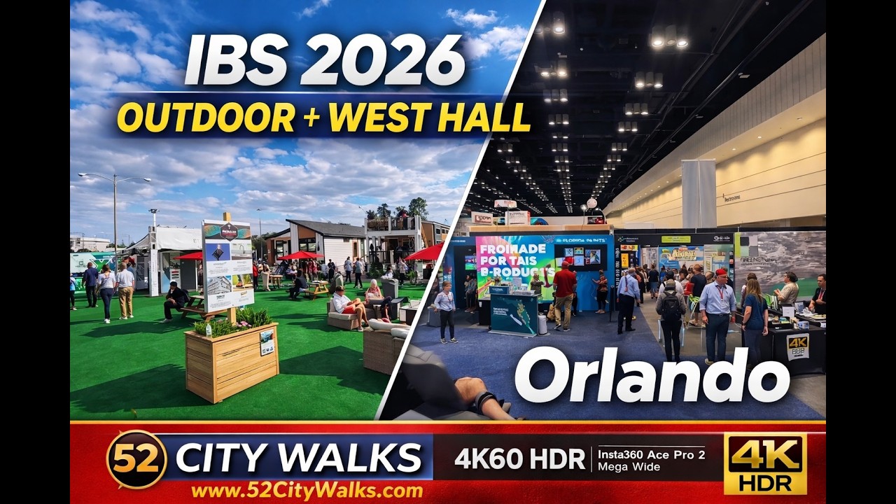 IBS 2026 West Hall Scooter POV | Matt Risinger at International Builders Show Orlando