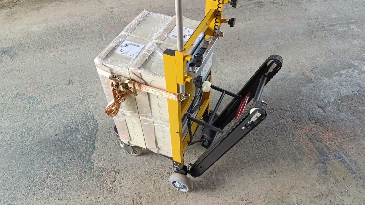 NIUTO 全能勝科技丨ETSC-200 電動履帶爬梯搬運機 - 操作示範丨Crawler Stair Climbing Handler - Operation Demonstration