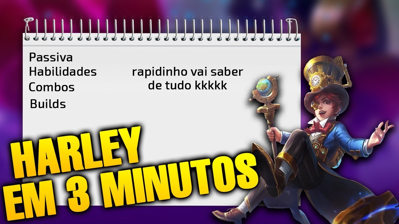 HOW TO PLAY HARLEY IN 3 MINUTES | MOBILE LEGENDS